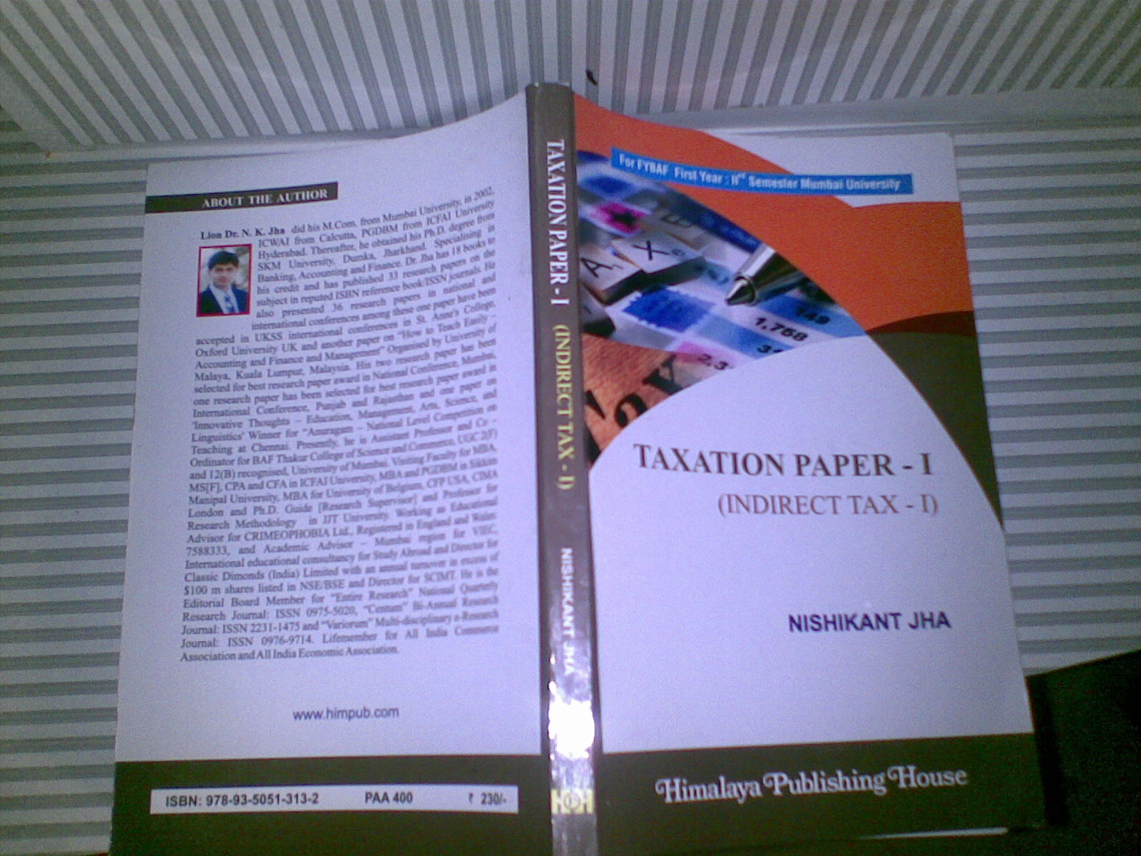 Indirect Tax - I (GST)